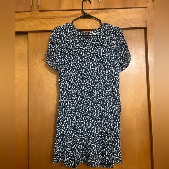 Reformation Blue Floral Dress NWOT - Picture 5 of 8